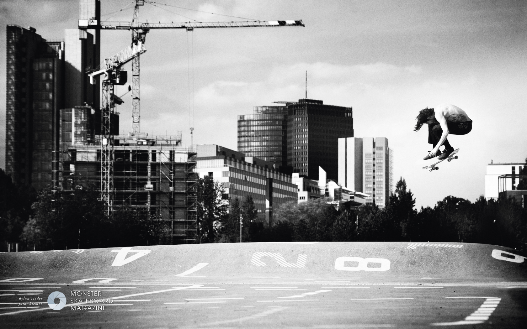 Monster Skateboard Magazine Wallpaper Dylan Rieder