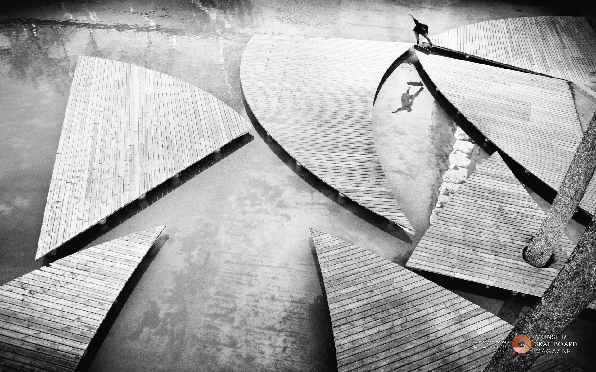 Thomas Prochaska Monster Skateboard Magazine Wallpaper