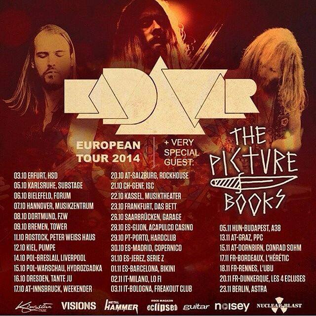 Picturebooks x Kadavar Europatour