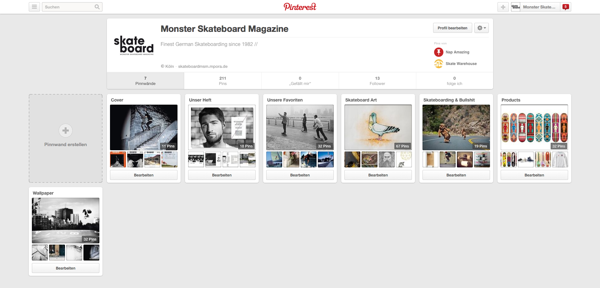 Monster Skateboard Magazine Pinterest