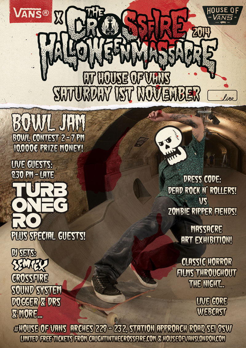 Vans x Crossfire Halloween Massacre