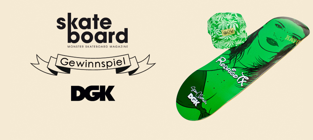 DGK x Monster Skateboard Magazine Gewinnspiel