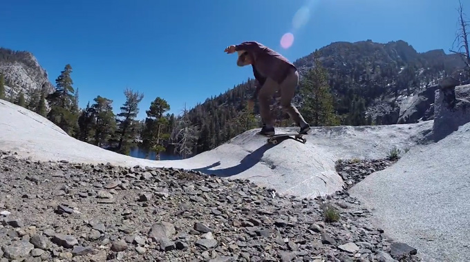 Mountain Skateboarding