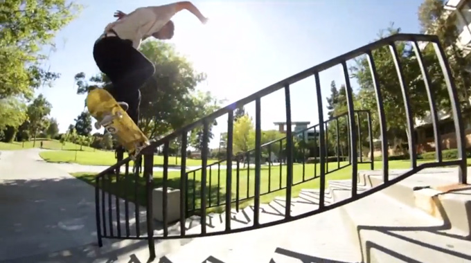 Bastien Salabanzi Primitive Skateboards