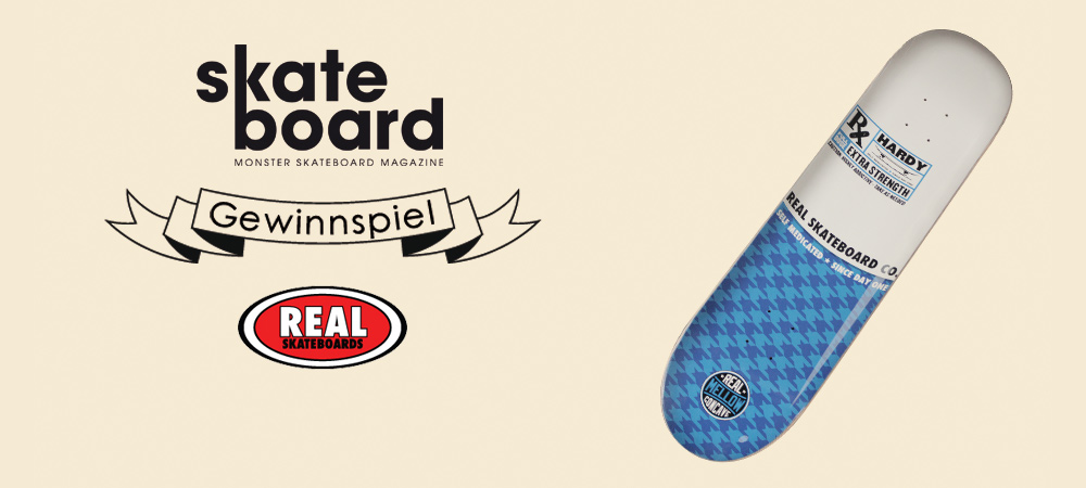 Real Skateboards x Monster Skate Magazine Gewinnspiel
