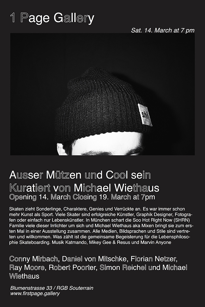 Ausser Mützen und Cool sein