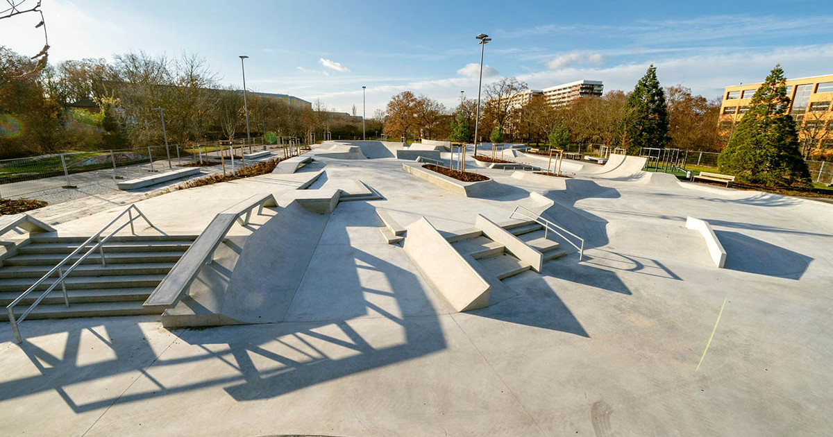 Skatepark Leipzig. Bild: Steffen Junghans
