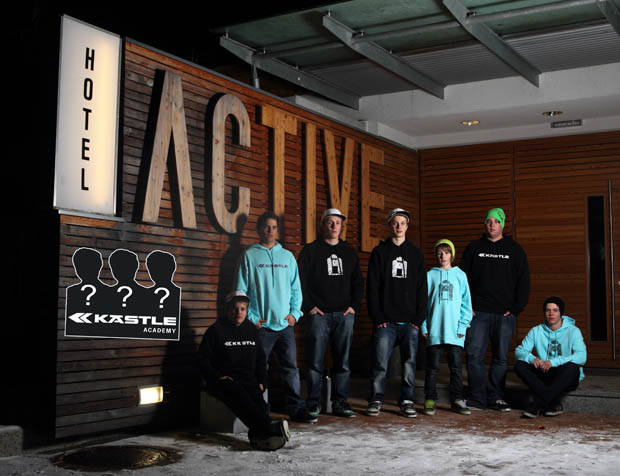 Kästle Team posed gelangweilt für die Kamera