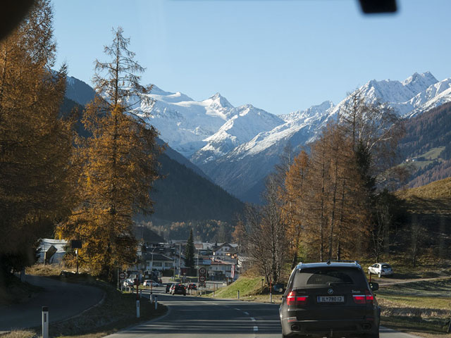 Gute Aussichten bei der Anfahrt