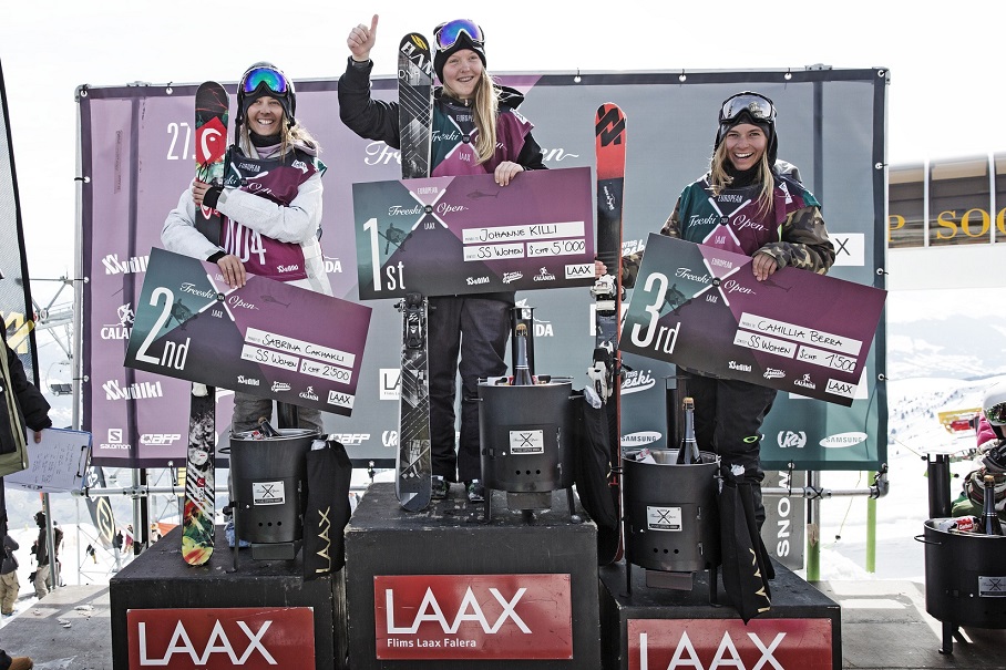 European Freeski Open Laax 2014