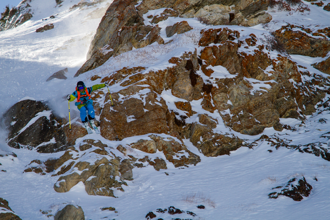 2014 Swatch Freeride World Tour by The North Face  -  Snowbird, UT - (Athlete Name/Lorraine Huber)  - Photo: SLloyd