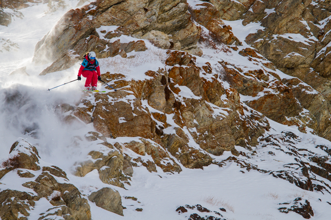 2014 Swatch Freeride World Tour by The North Face  -  Snowbird, UT - (Athlete Name/Pia Nic Gundersen)  - Photo: SLloyd