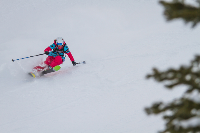 2014 Swatch Freeride World Tour by The North Face  -  Snowbird, UT - (Athlete Name/Pia Nic Gundersen)  - Photo: SLloyd