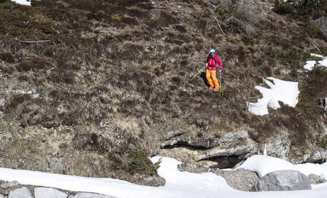 Off Road Ski (unser Bergführer)