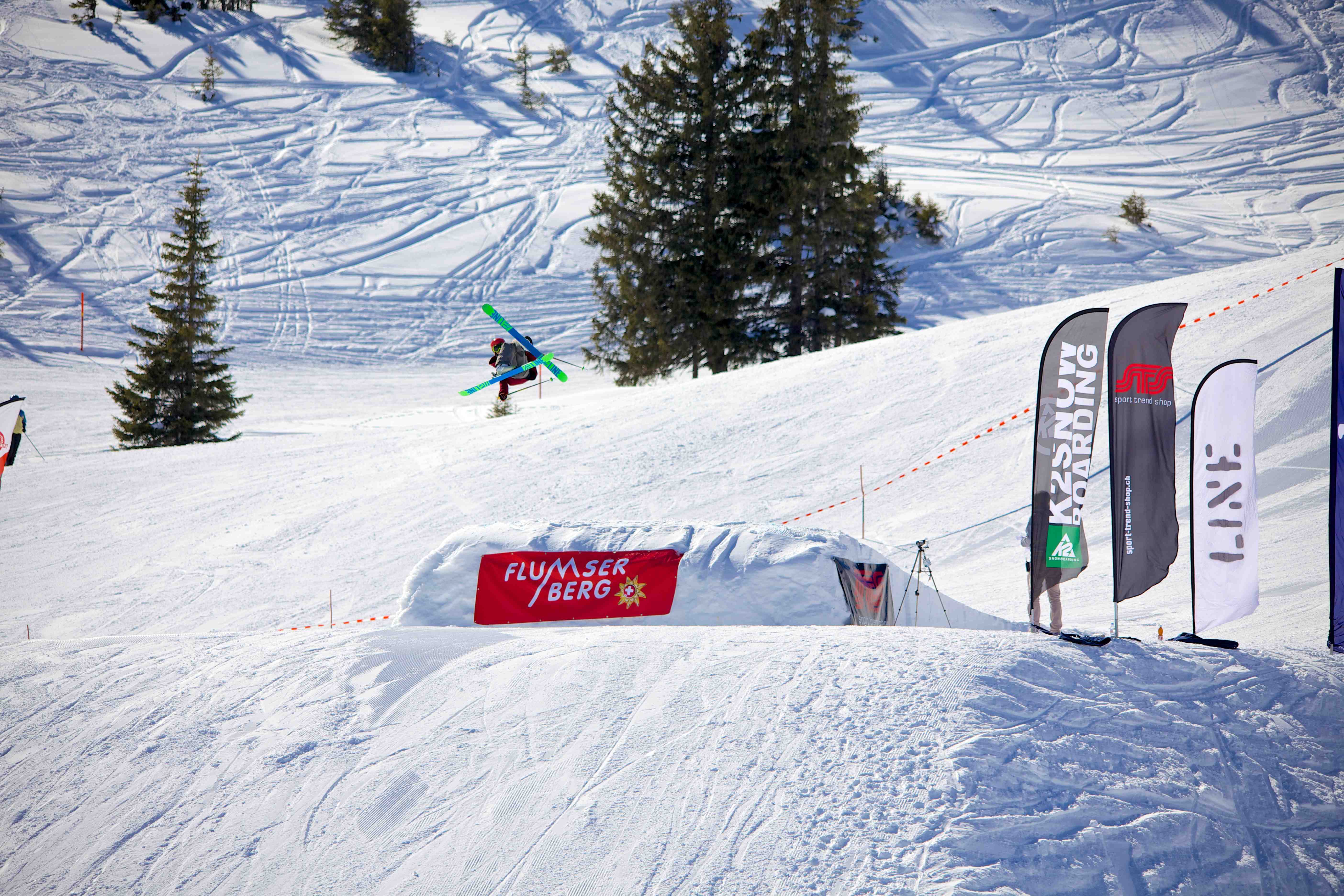 Trickchiste Contest by Sport Trend Shop im The Real Park am Prodkamm Flumserberg