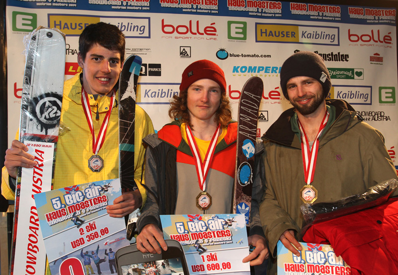 Markus Obwaller, Daniel Walchhofer und Markus Androsch