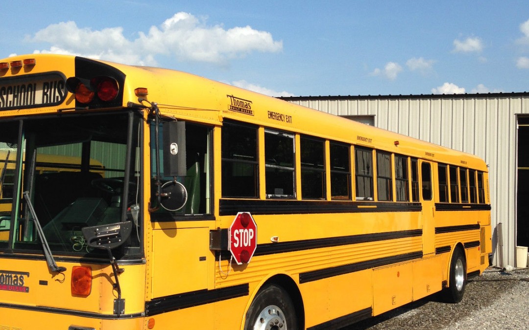Der noch unumgebaute Nomands Bus