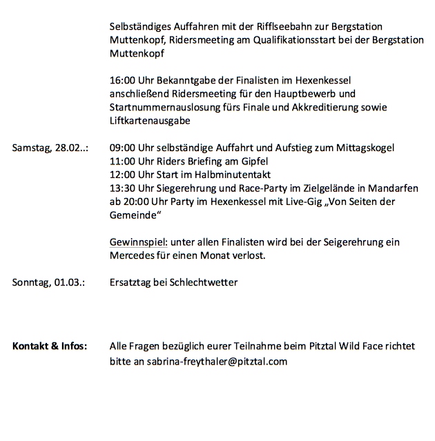 Pitztal Wild face Rider Info 4