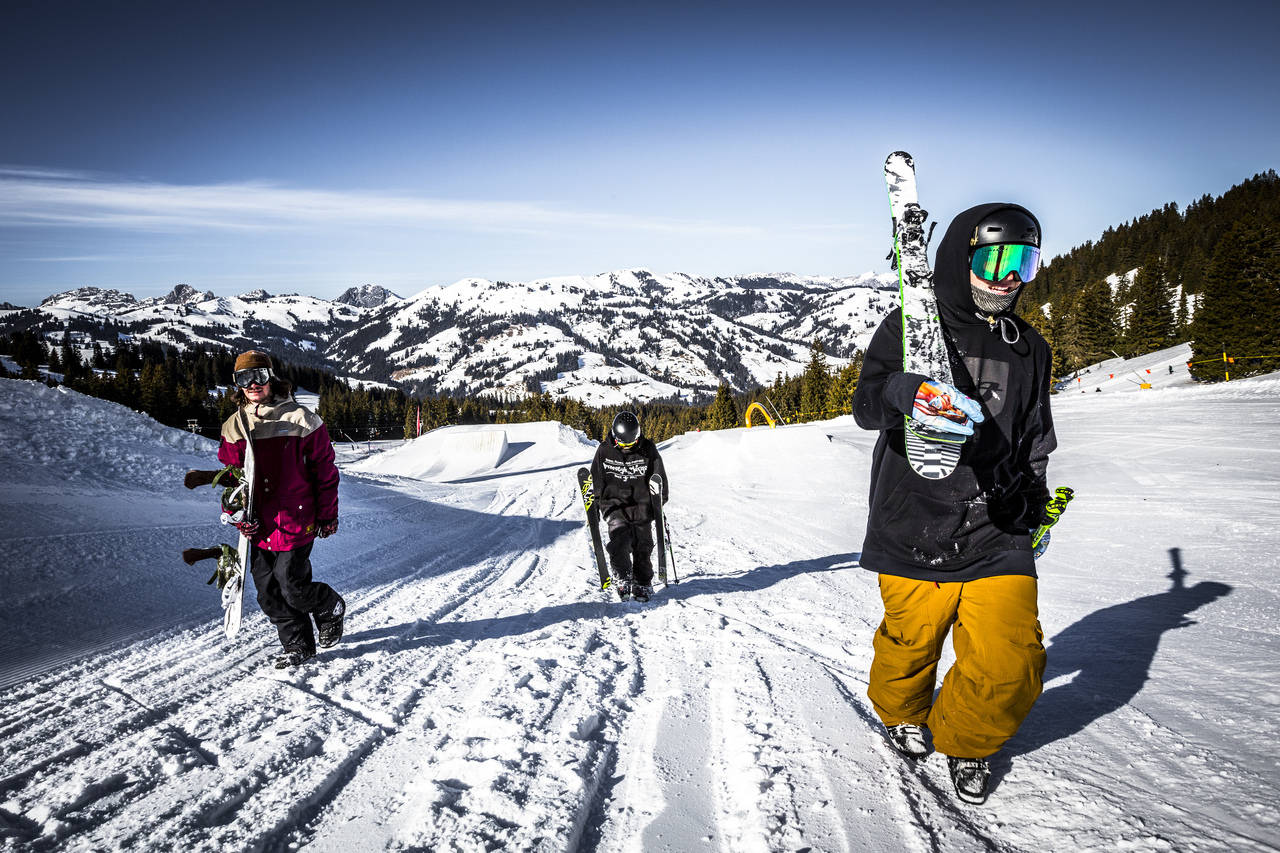 Park Shooting, Saanenmöser, Gstaad, Switzerland.