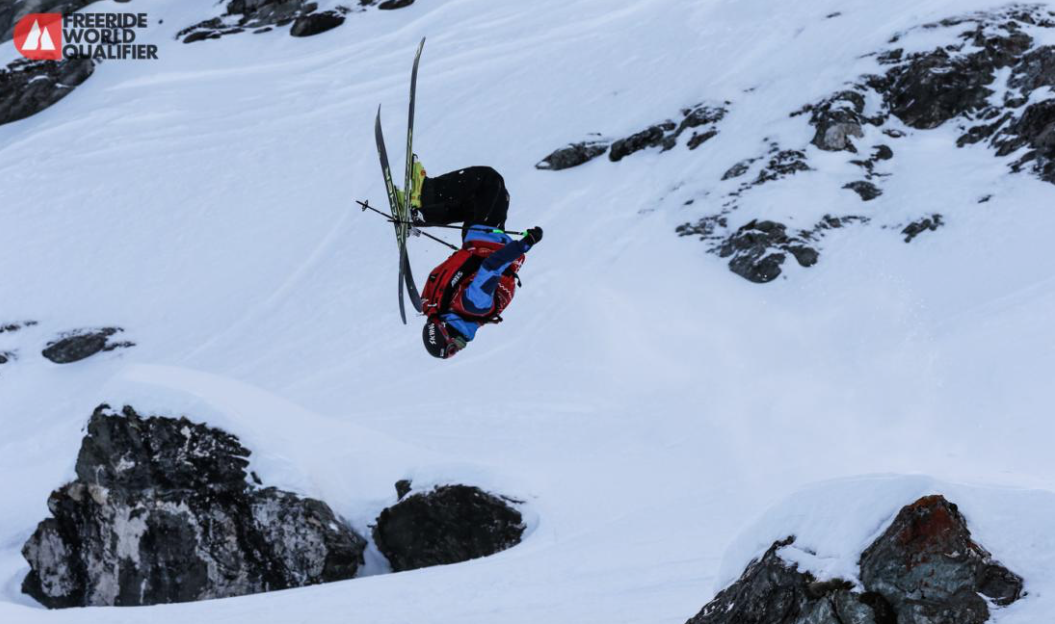 Backflip eines FWQ Teilnehmers.