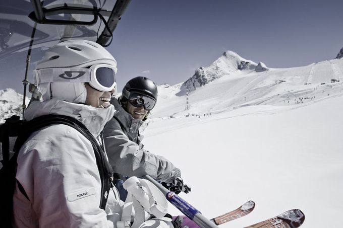 Die Freeride Routen sind einfach mit dem Lift zu erreichen.