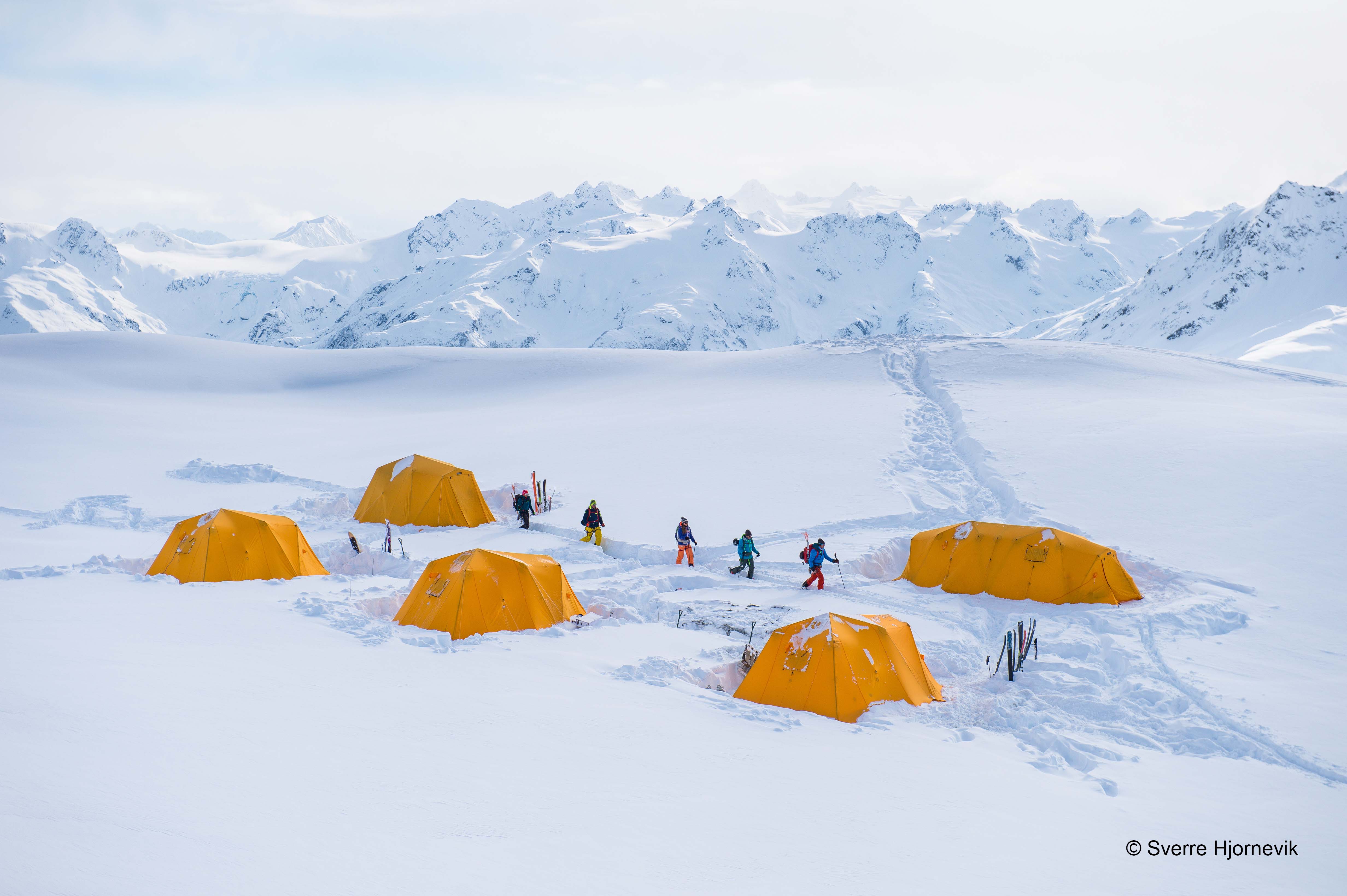 Touring camp in Cordova with PNH Adventure.