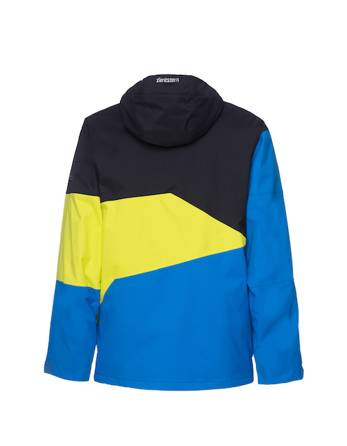 Die Zimstern Inventor Jacke in Bluebird. (Rückansicht)