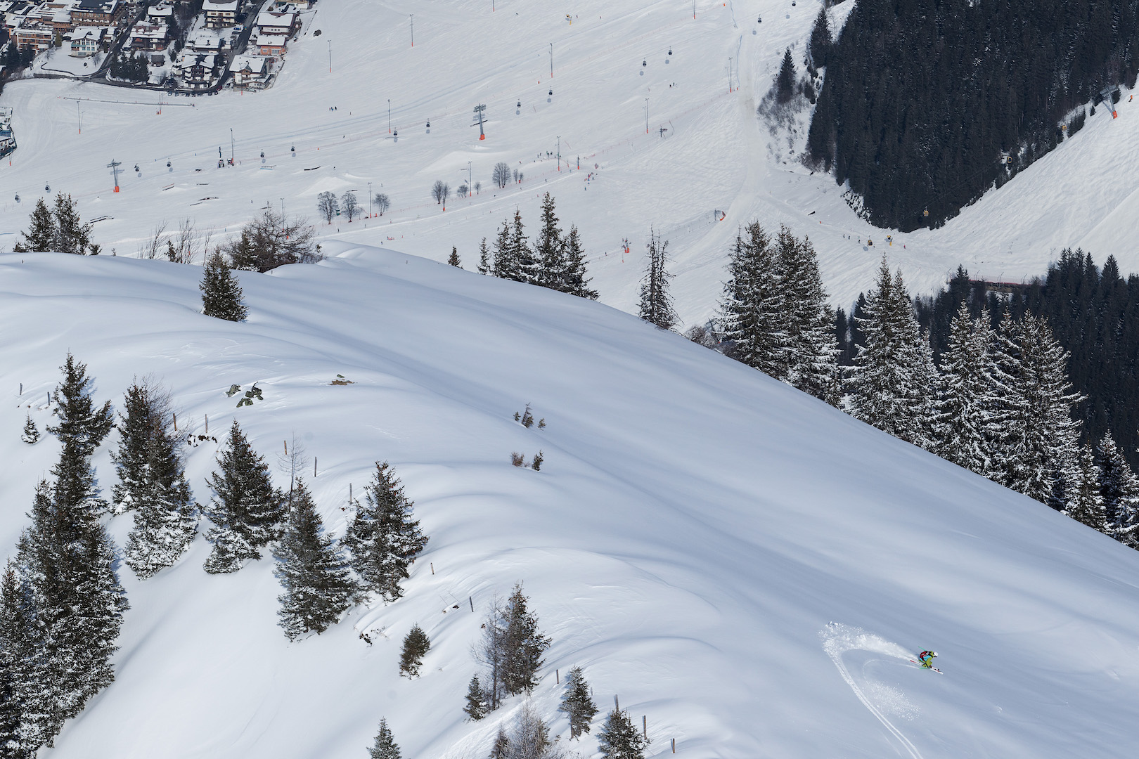 Der Skicircus bietet zahlreiche Freeride Möglichkeiten!