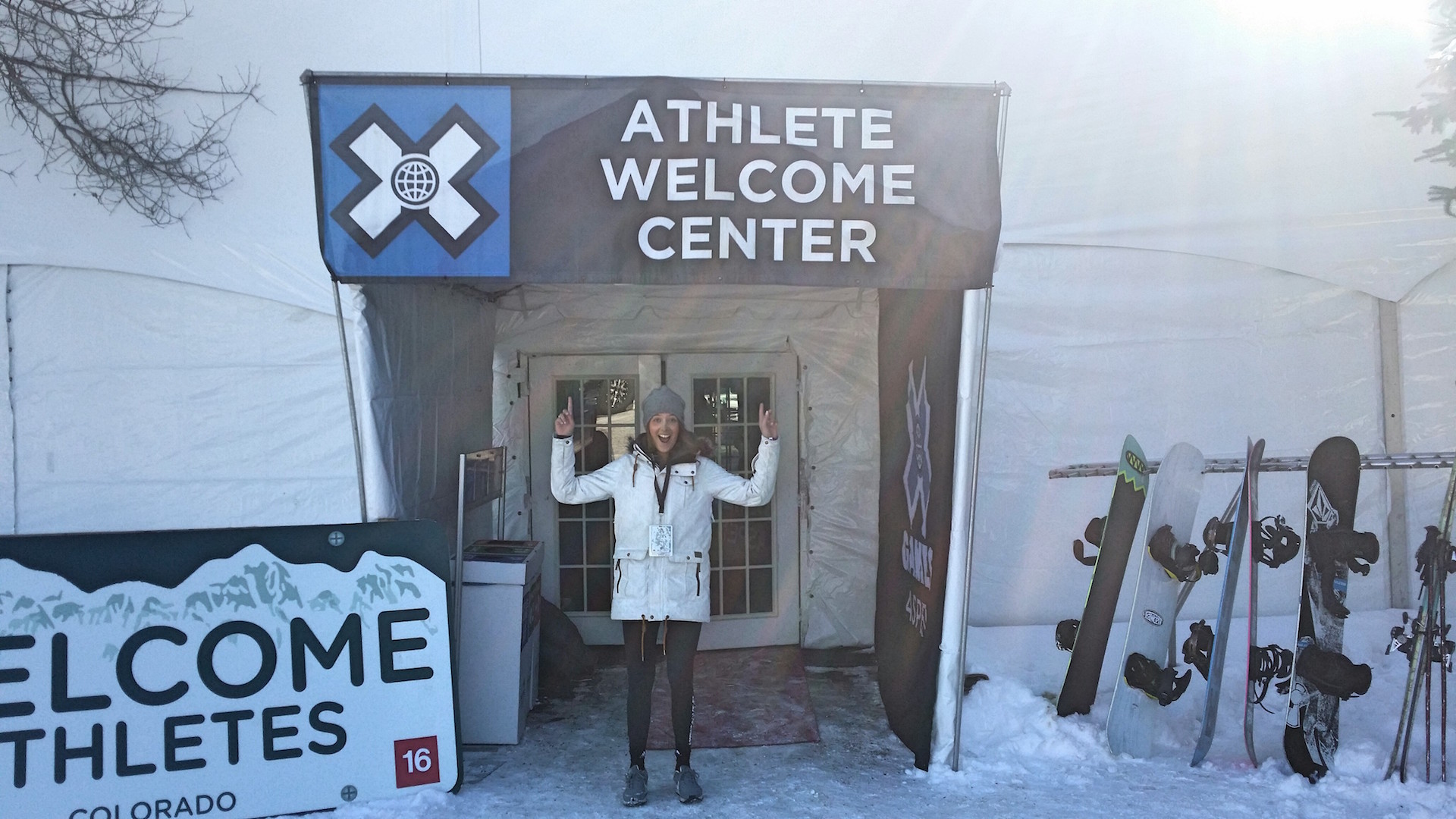 Sabi bei den X Games!