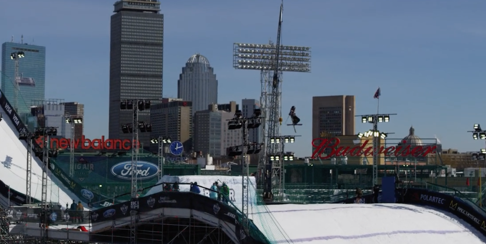 Swiss freeski Fenway big air
