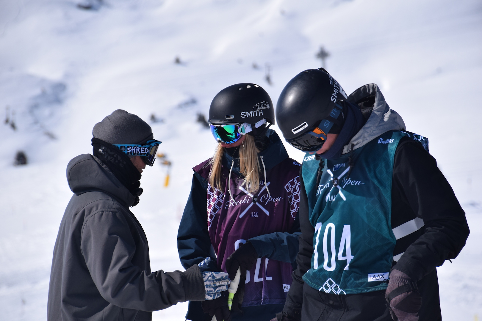 Tobi coacht Kea Kühnel und Tobi Müller