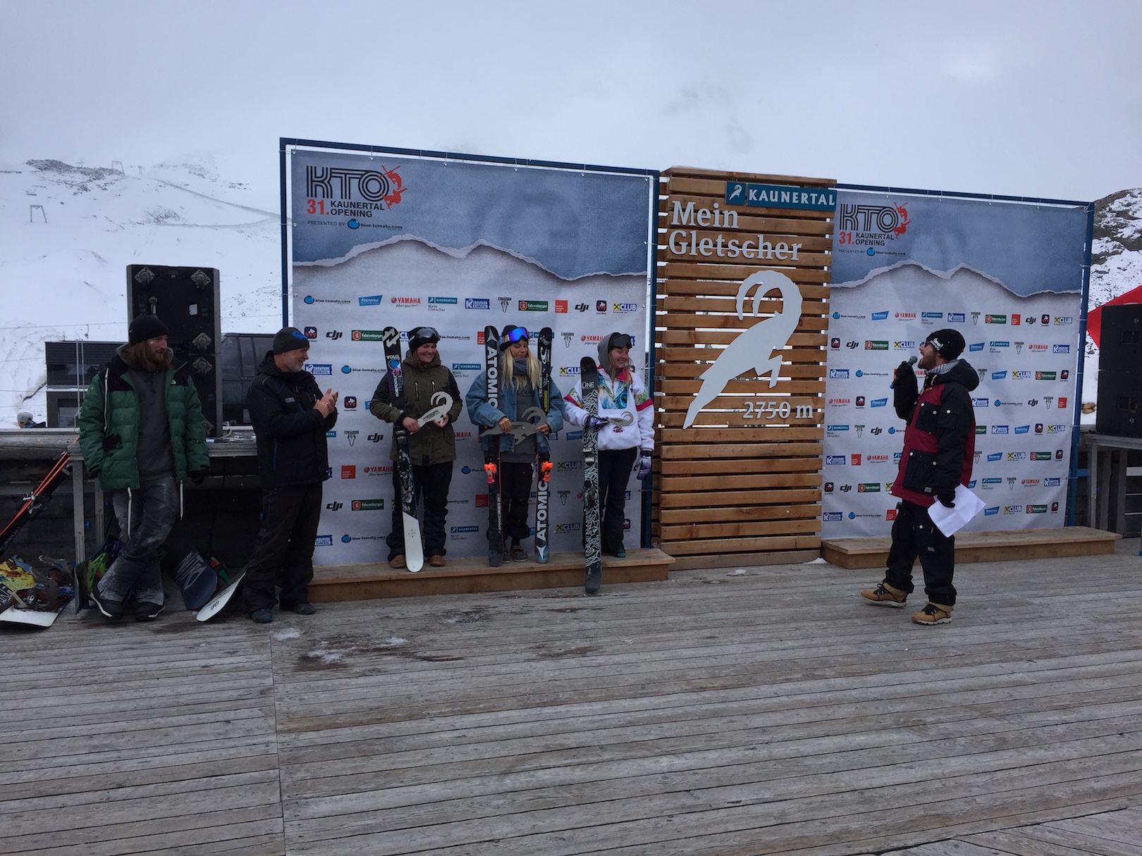 Die Siegerinnen des Pro Contests.