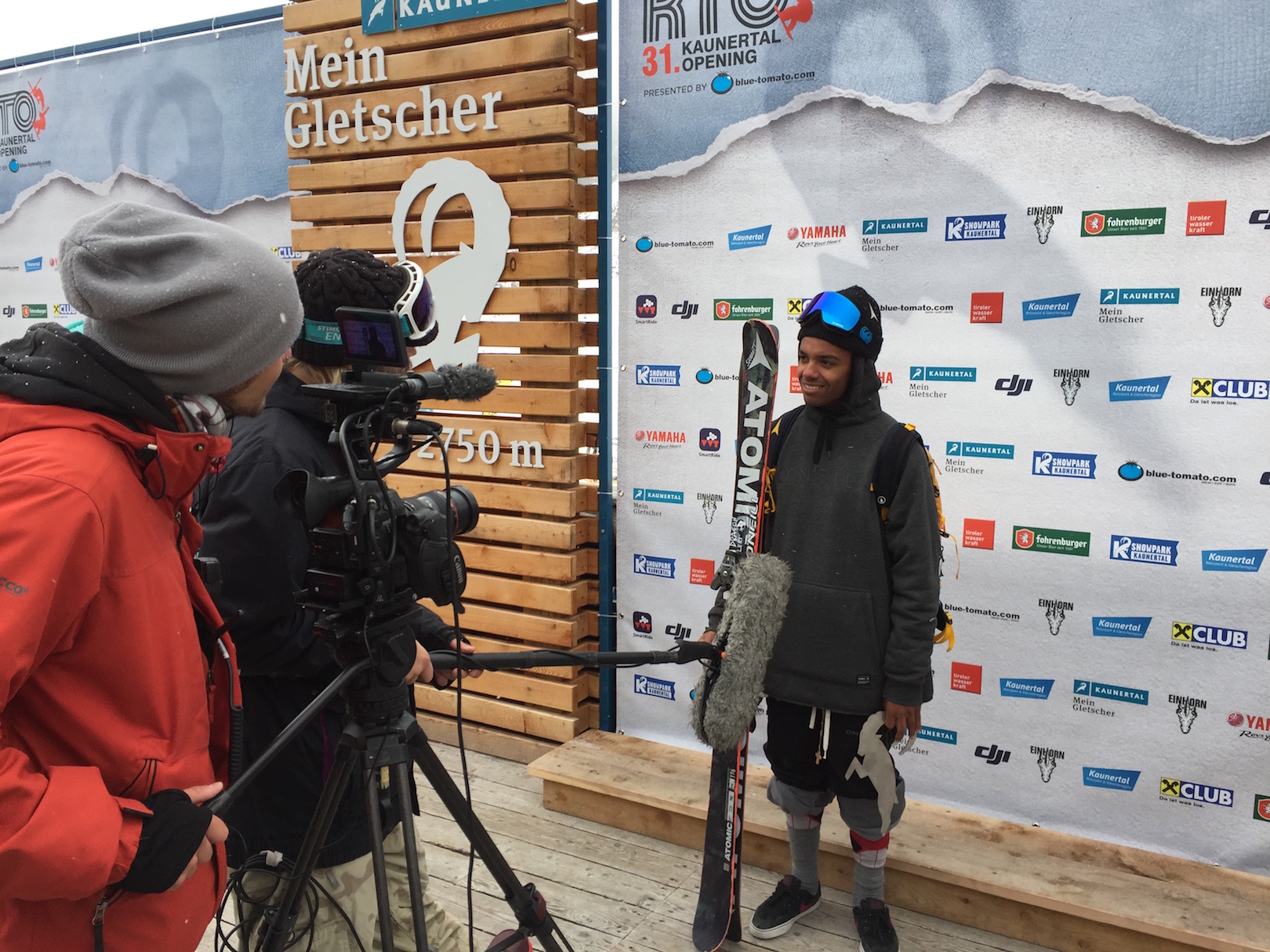 Dennis Ranalter beim Interview.