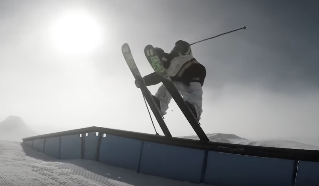 Henrik Harlaut in Zermatt