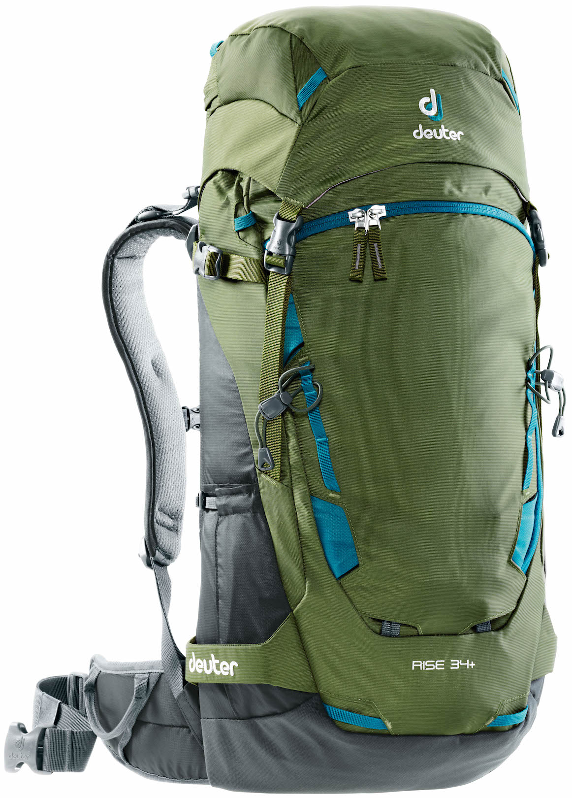 Der Deuter Rise 34+ als Unisex Modell.