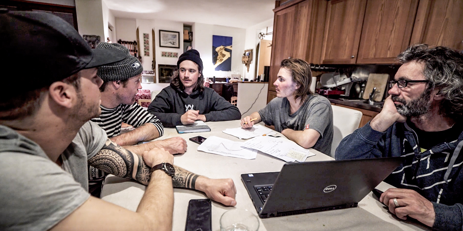 Die Völkl Built Together Crew. credit: Marker Dalbello Völkl