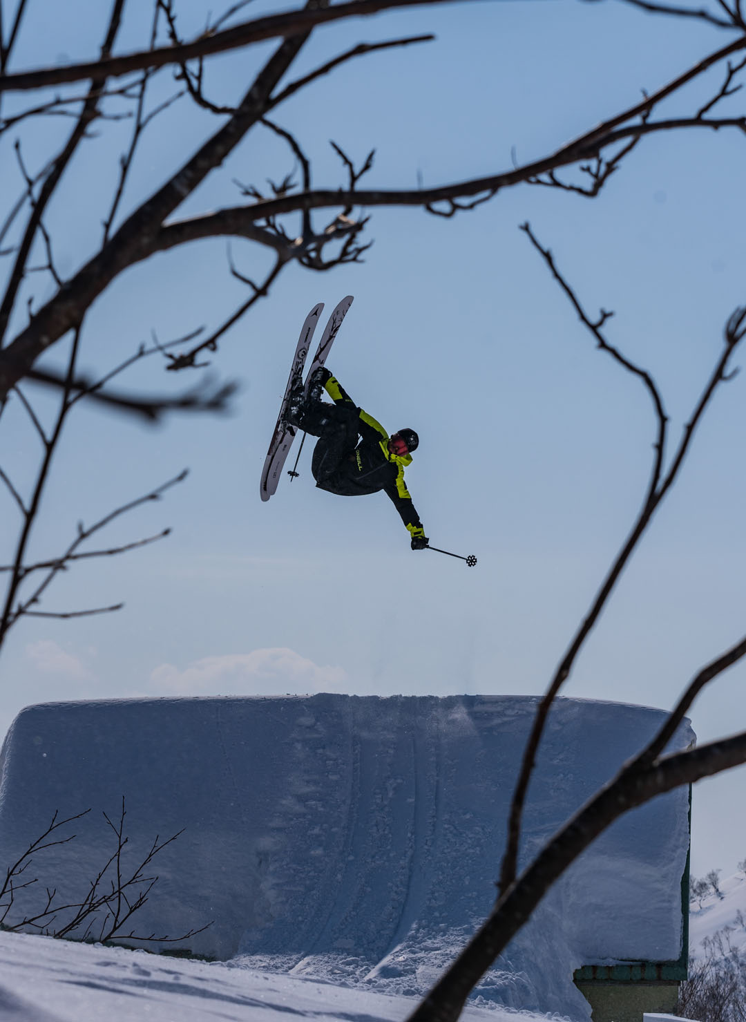 Dennis Ranalter up in the Air. credit: David Hofer