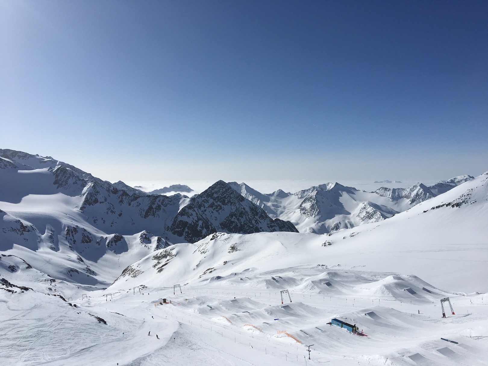 Der Stubai Zoo ist für alle Shredder ein Paradies!