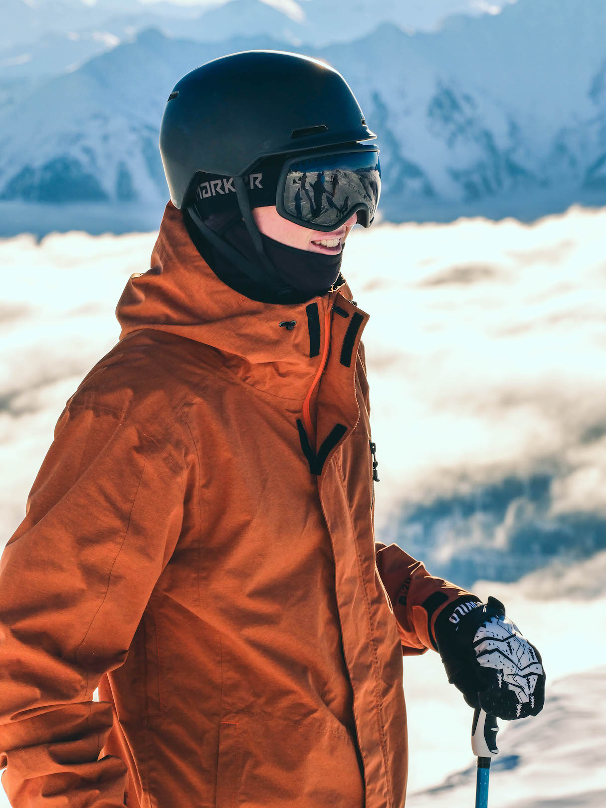 Andri Ragettli trägt Marker Protection. credit: Marker Dalbello Völkl