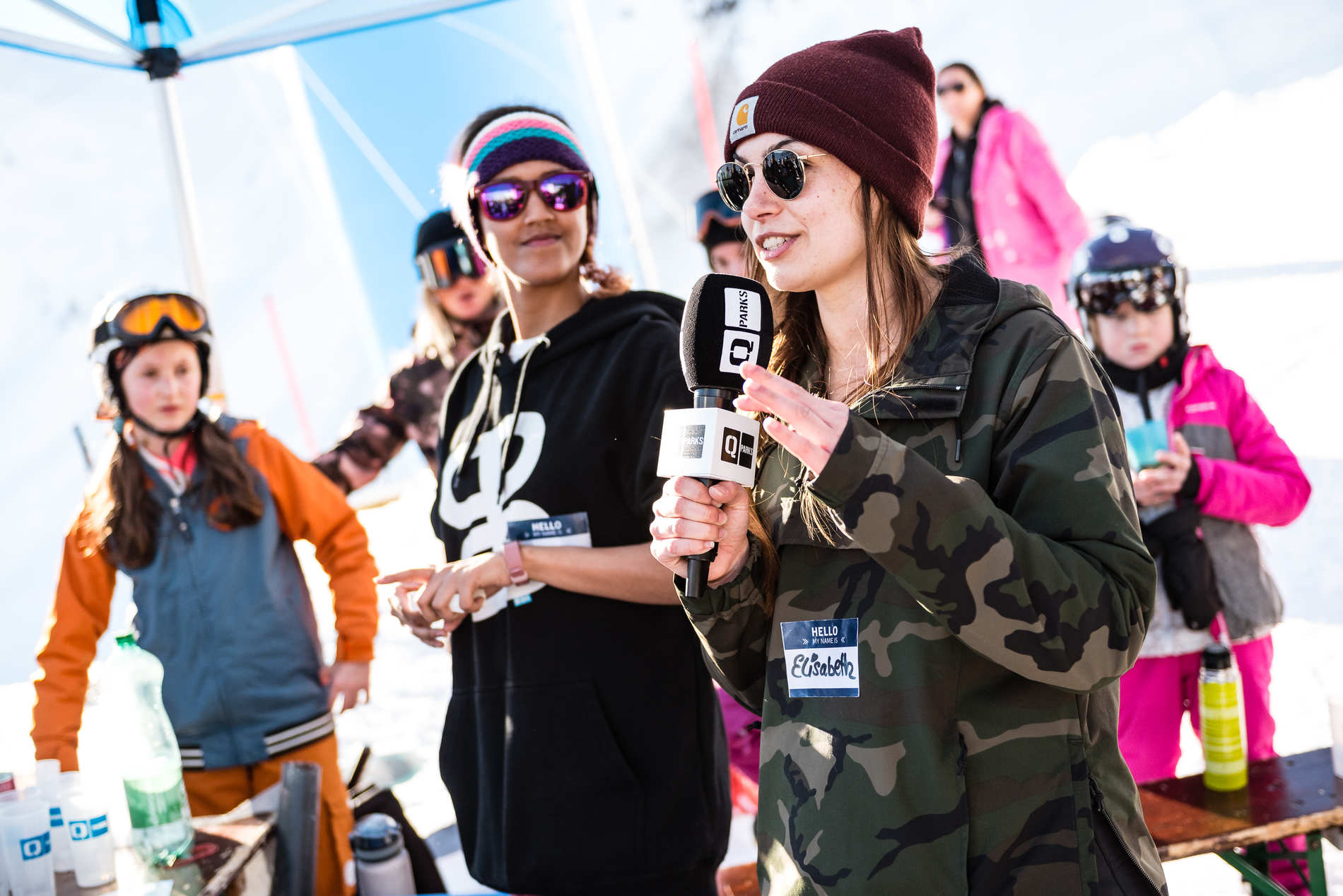 Girls Shred in Mayrhofen! credit: Chris Riefenberg