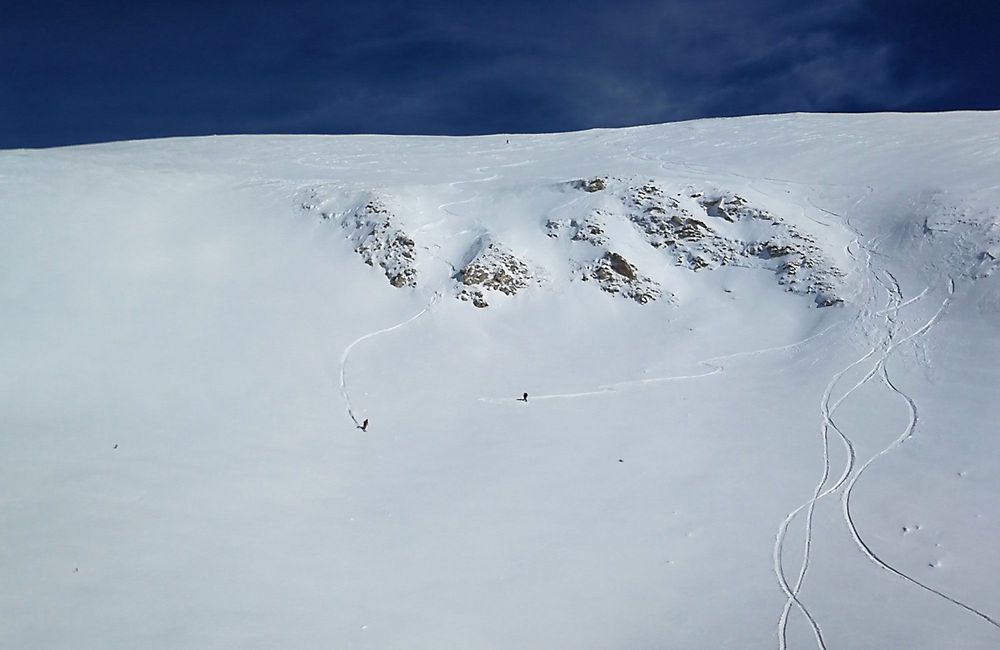 Feinste Faces findet man beim Catskiing!