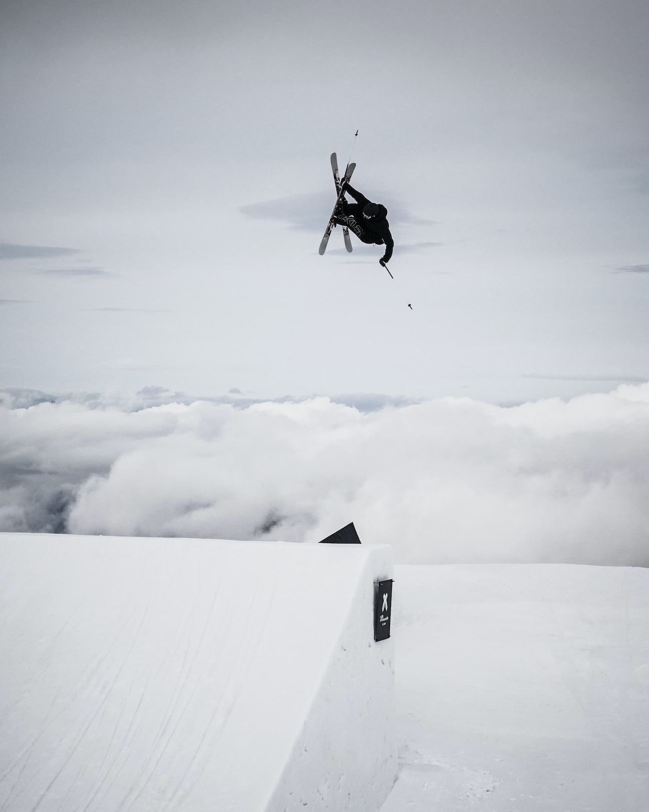 Vincent beim Prinoth X-Camp.