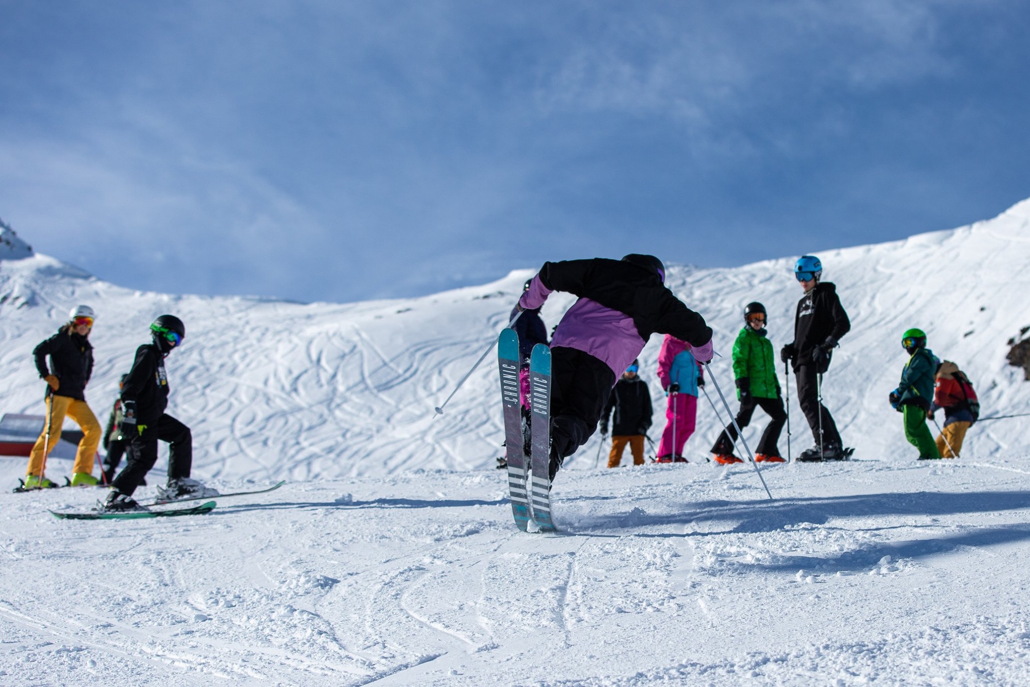 Coach Trifes zeigt wie ein Butter geht...credit: Raju Löffelholz