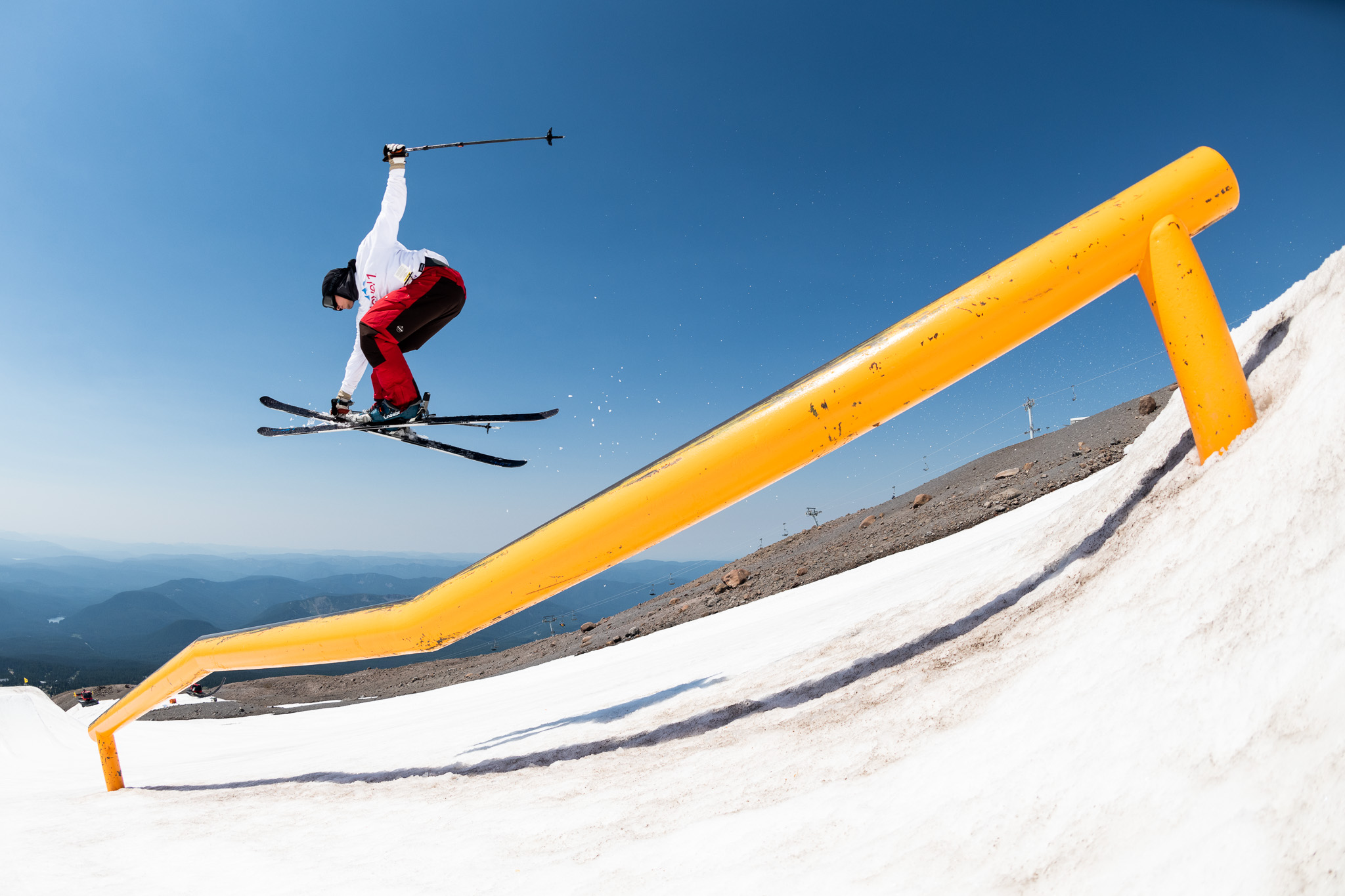 Lucas Wachs shreddet mit dem Backwards am Mount Hood (USA)