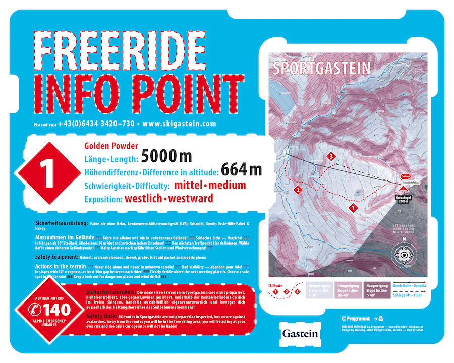 Freeride Route 1: Golden Powder