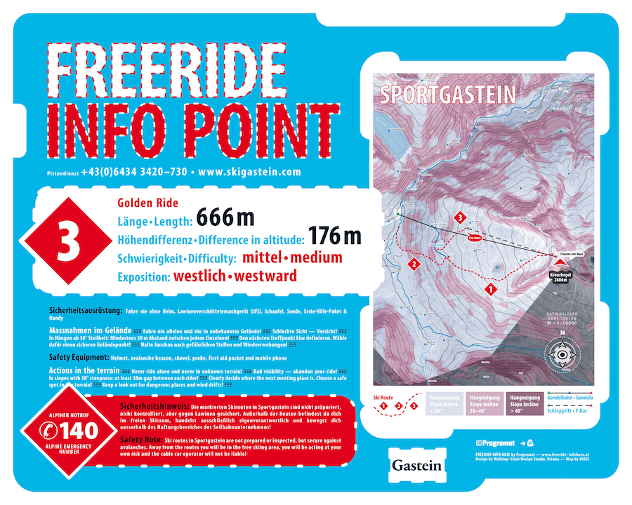 Freeride Route 3: Golden Ride