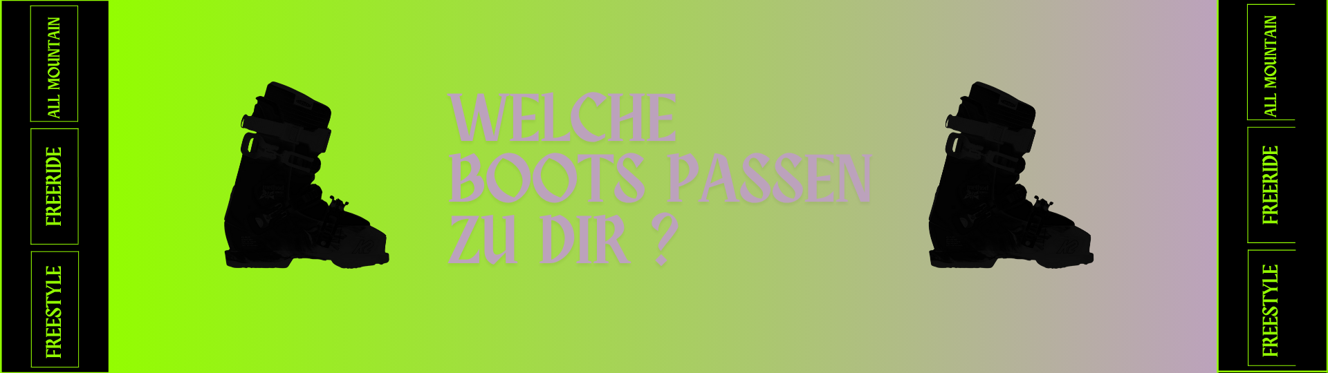 Welche Boots passen zu mir?