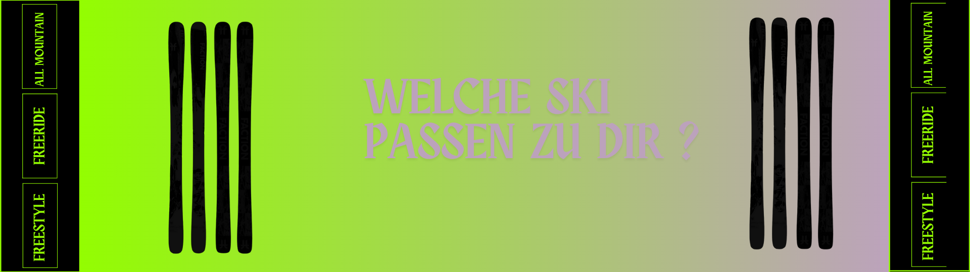 Welche Ski passen zu mir?