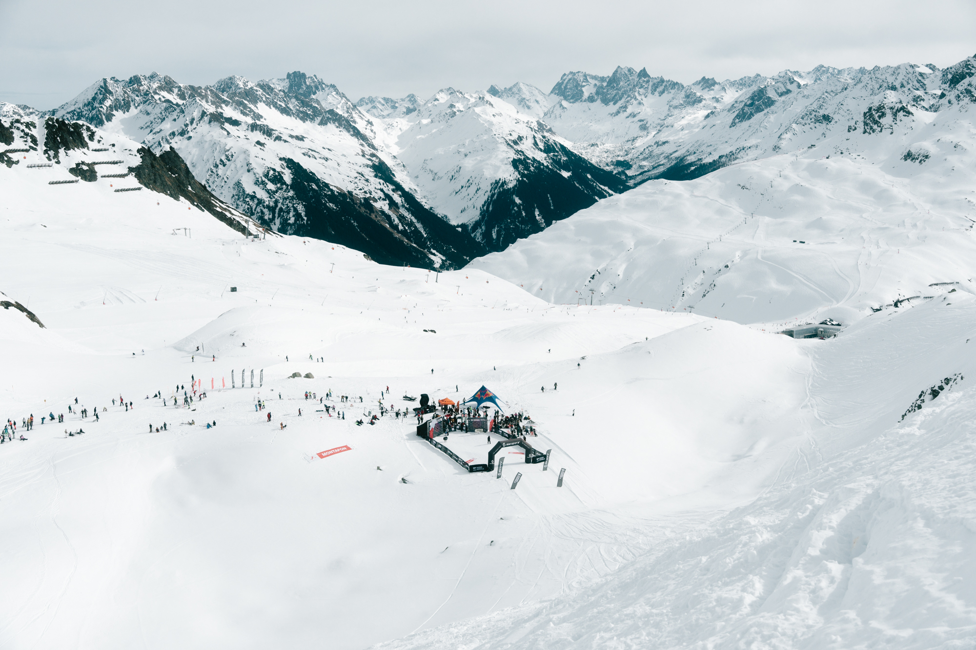 Open faces Silvretta Montafon