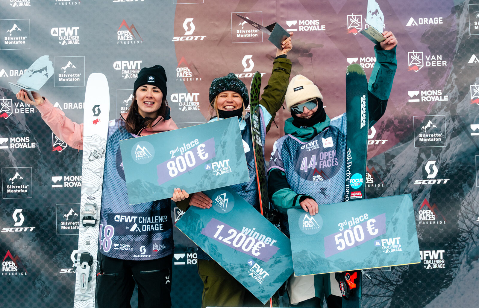 Open faces Silvretta Montafon